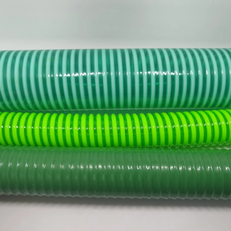 Green PVC Suction Hose